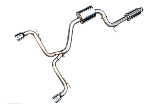 AWE Tuning Touring Edition Exhaust for VW MK7 GTI - Chrome Silver Tips (3015-32046)
