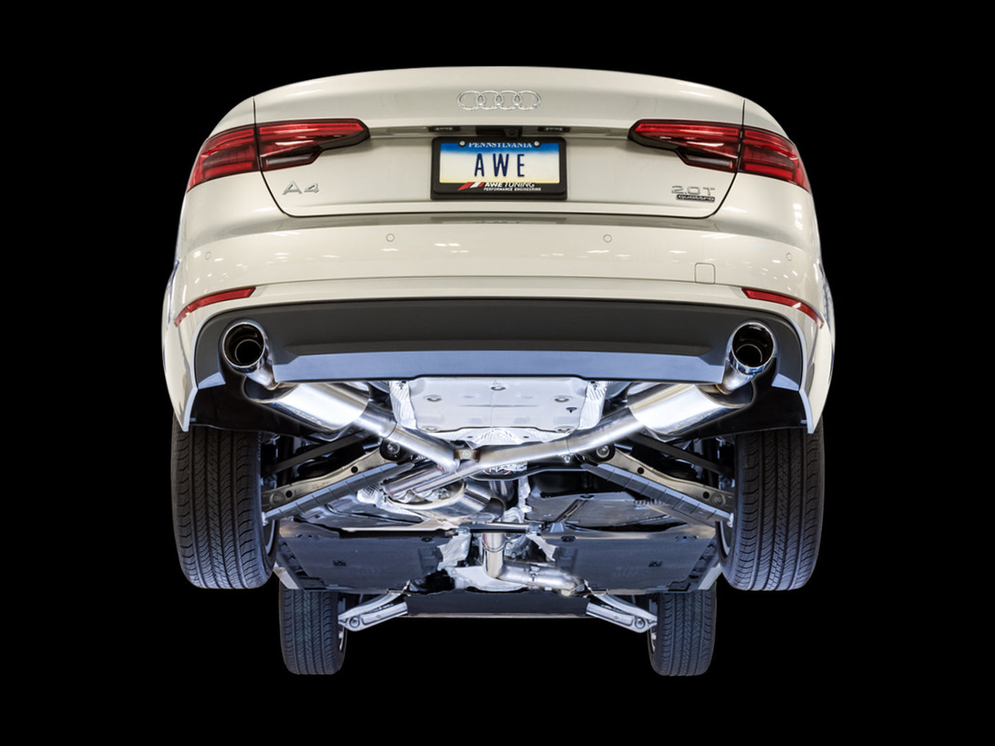 AWE Exhaust Suite for Audi B9 A4 2.0T