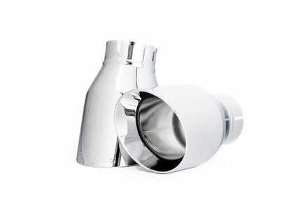 AWE Tuning Touring Edition Exhaust for B9 A5, Dual Outlet - Chrome Silver Tips (includes DP) (3015-32090)