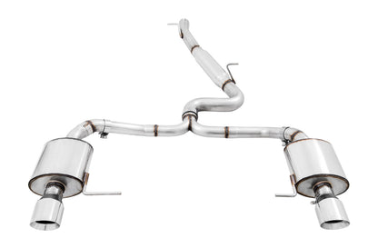 AWE Tuning Touring Edition Exhaust for VW Golf Alltrack / Sportwagen 4Motion - Chrome Silver Tips (3015-32098)