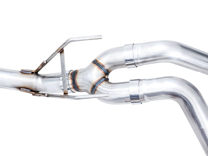 AWE Tuning 0FG Dual Rear Exit Catback Exhaust for 4th Gen RAM 1500 5.7L (without bumper cutouts) - Chrome Silver Tips (3015-32101)