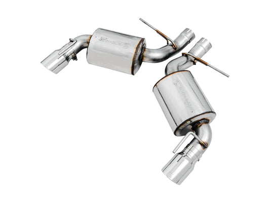 AWE Tuning Touring Edition Axle-back Exhaust for Gen6 Camaro SS - Chrome Silver Tips (Dual Outlet) (3015-32103)
