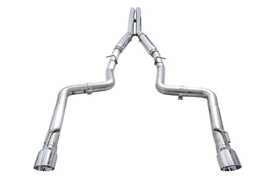AWE Tuning Track Edition Exhaust for 15+ Charger 6.4 / 6.2 SC - Chrome Silver Tips (3015-32112)