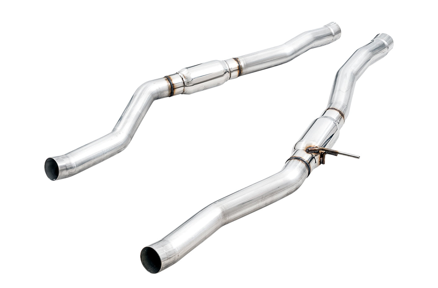 AWE Tuning Resonated Touring Edition Exhaust for A90 Supra - 5" Chrome Silver Tips (3015-32118)