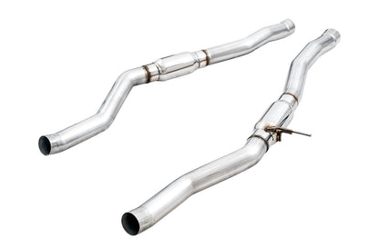 AWE Tuning Resonated Touring Edition Exhaust for A90 Supra - 5" Chrome Silver Tips (3015-32118)
