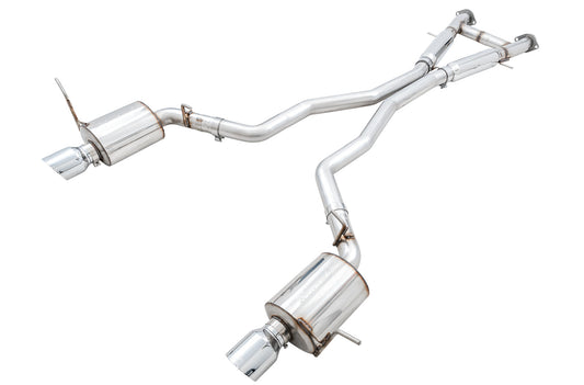 AWE Tuning Touring Edition Exhaust for Jeep Grand Cherokee SRT - Chrome Silver Tips (3015-32123)
