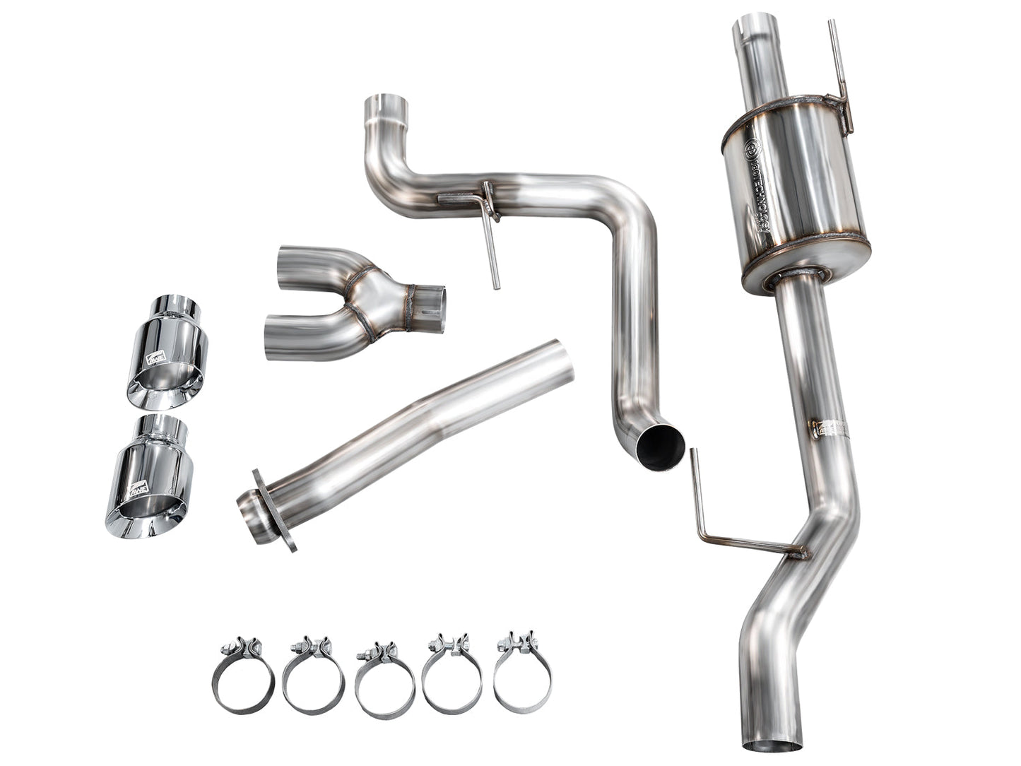 AWE 0FG Exhaust Suite for '21+ Ford Regular Cab F-150
