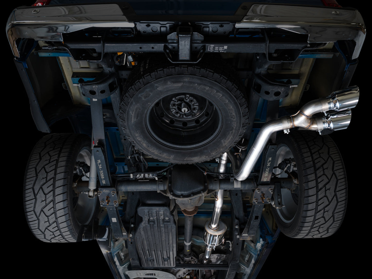 AWE 0FG Exhaust Suite for '21+ Ford Regular Cab F-150