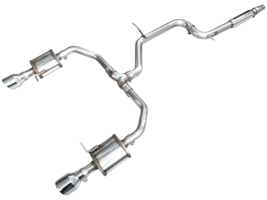 AWE 3015-32275 Touring Ed Exhaust Chrome Silver Tips For VW Jetta GLI (22-25)