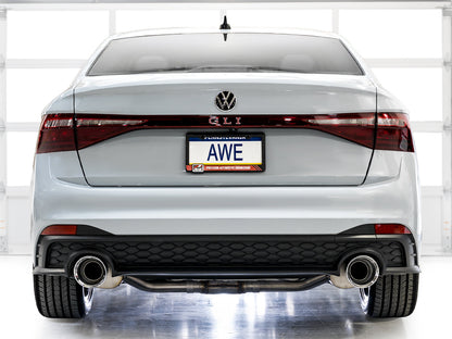 AWE 3015-32275 Touring Ed Exhaust Chrome Silver Tips For VW Jetta GLI (22-25)