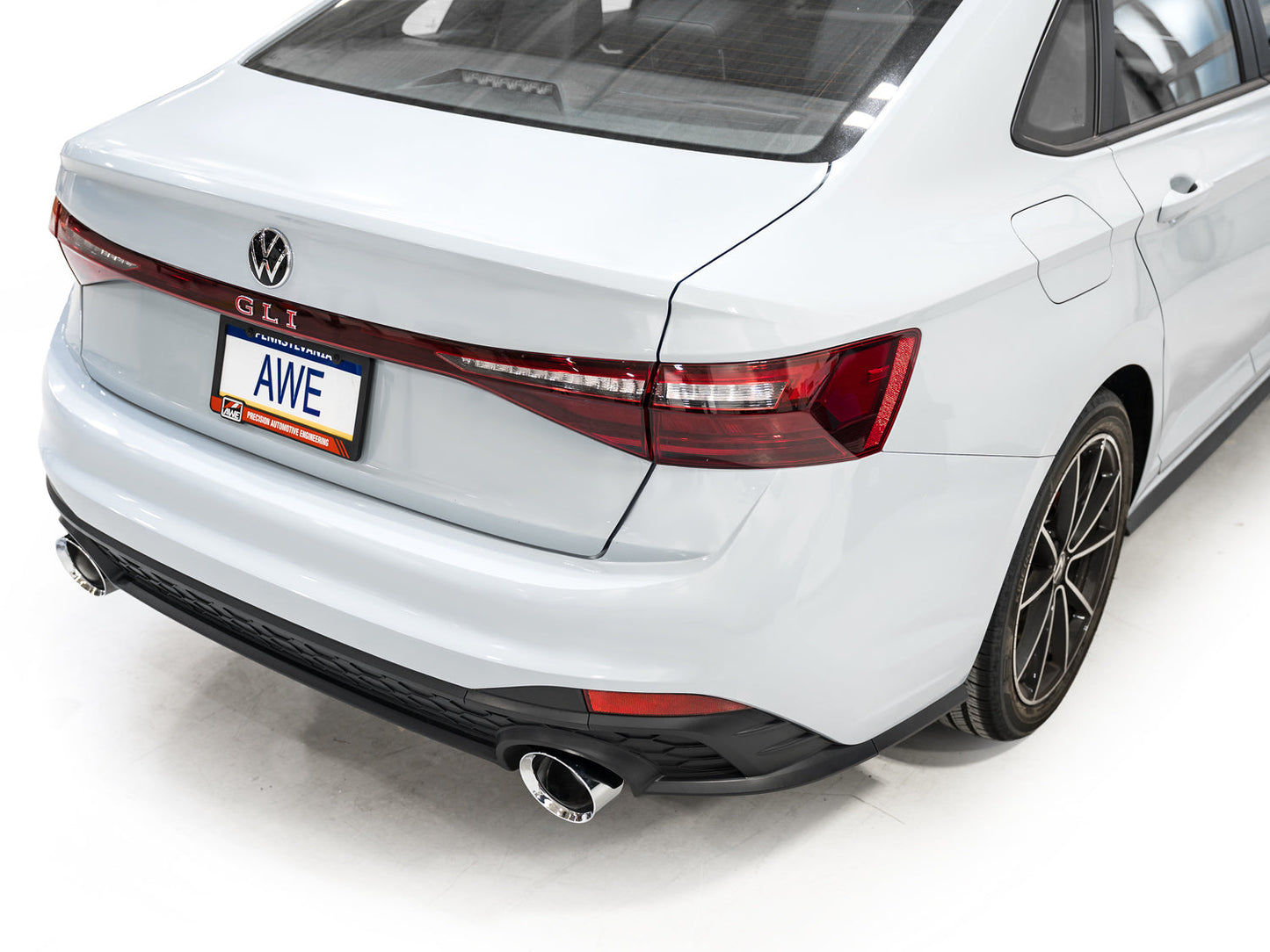 AWE 3015-32275 Touring Ed Exhaust Chrome Silver Tips For VW Jetta GLI (22-25)
