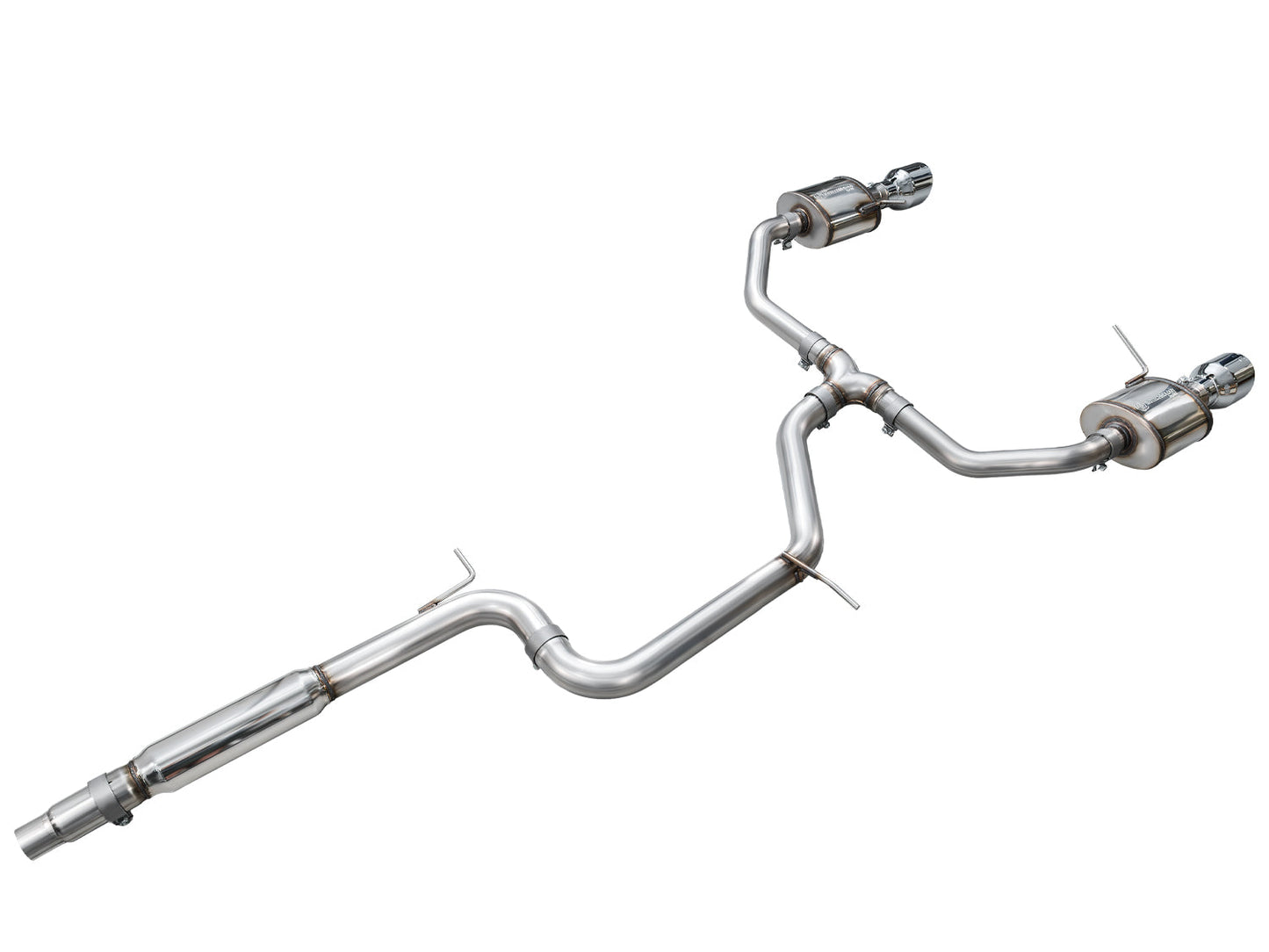 AWE 3015-32275 Touring Ed Exhaust Chrome Silver Tips For VW Jetta GLI (22-25)