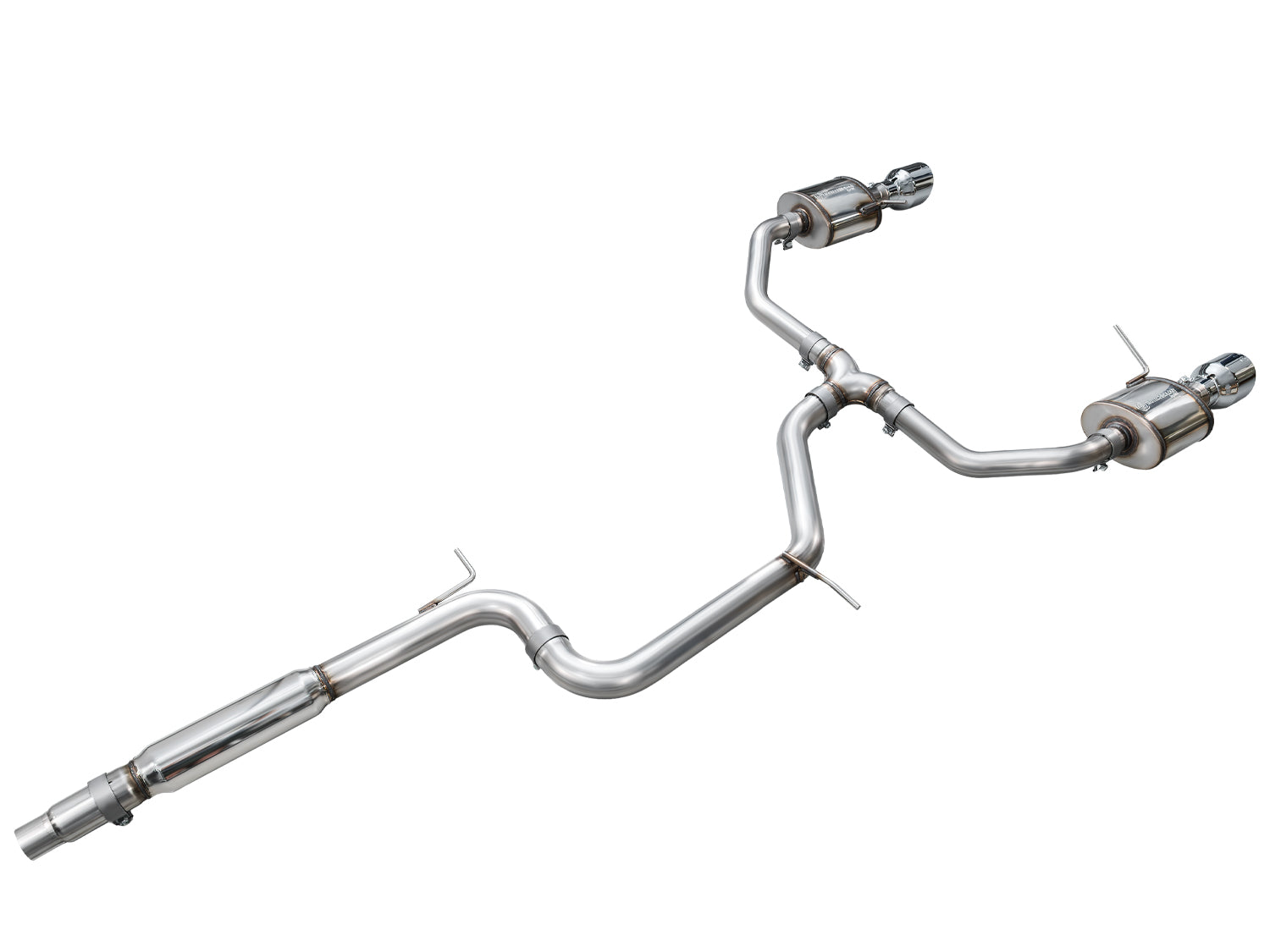 AWE 3015-32275 Touring Ed Exhaust Chrome Silver Tips For VW Jetta GLI (22-25)