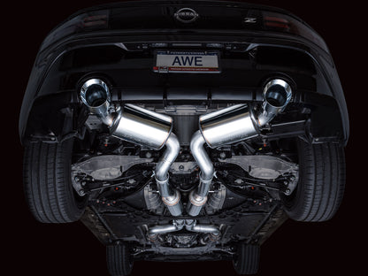 AWE Tuning Touring Edition Catback Exhaust System w/ Chrome Silver Tips for 2023 Nissan Z RZ34 RWD (3015-32400)