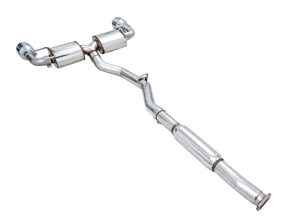 AWE Tuning Touring Edition Exhaust for Subaru BRZ / Toyota GR86 / Toyota 86 / Scion FR-S - Chrome Silver Tips (3015-32486)