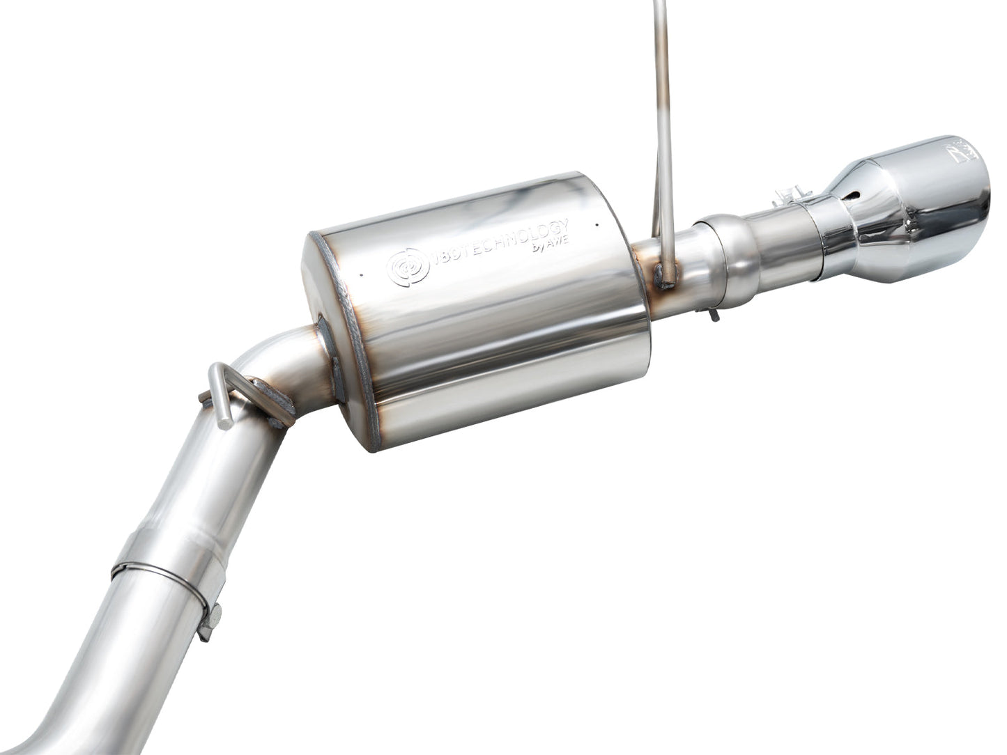 AWE Tuning Touring Edition Exhaust w/ Chrome Silver Tips for 11-24 Dodge Durango 5.7L (3015-32575)