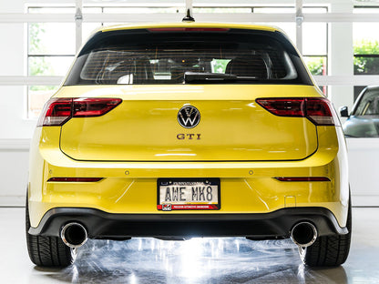 AWE Tuning 2022 VW GTI MK8 Touring Edition Exhaust - Chrome Silver Tips (3015-32658)