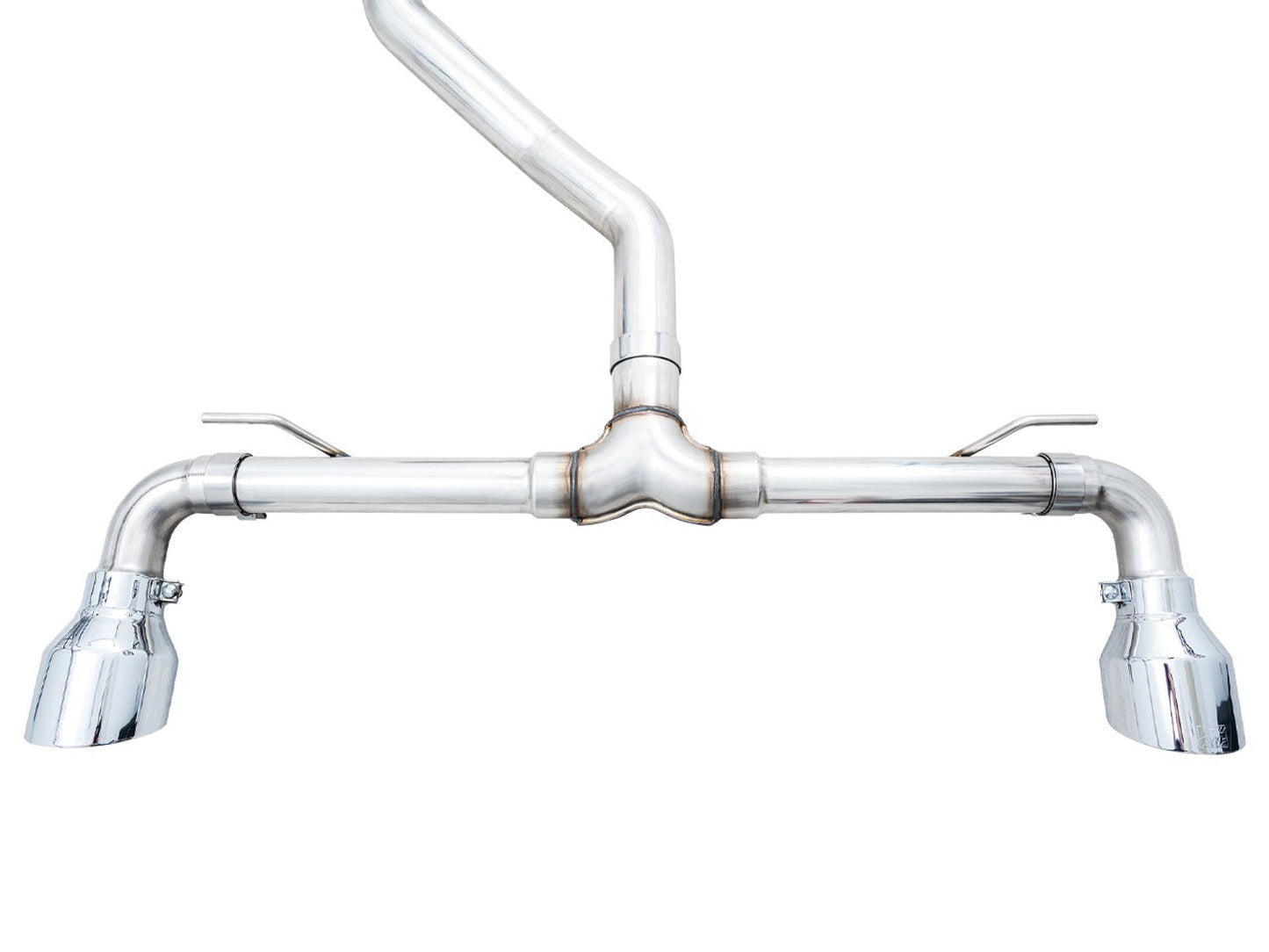 AWE Tuning 2022 VW GTI MK8 Touring Edition Exhaust - Chrome Silver Tips (3015-32658)