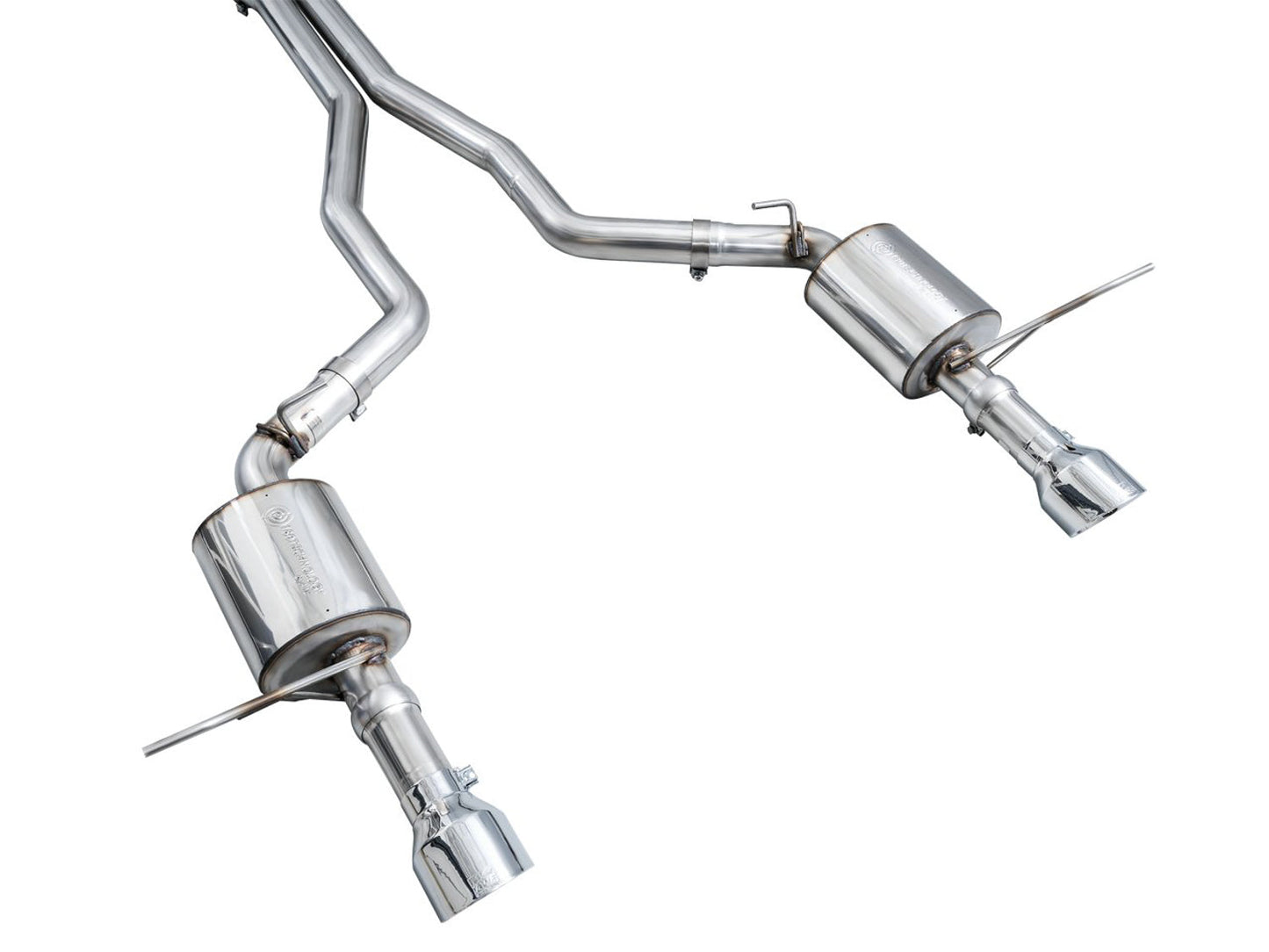 AWE Tuning Touring Edition Exhaust - Chrome Silver Tips for 18-23 Dodge Durango SRT & Hellcat (3015-32952)