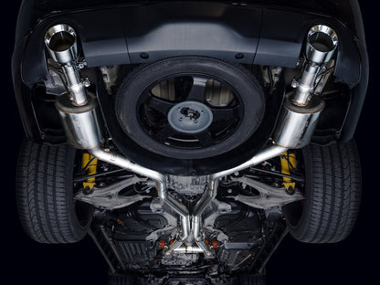 AWE Tuning Touring Edition Exhaust - Chrome Silver Tips for 18-23 Dodge Durango SRT & Hellcat (3015-32952)