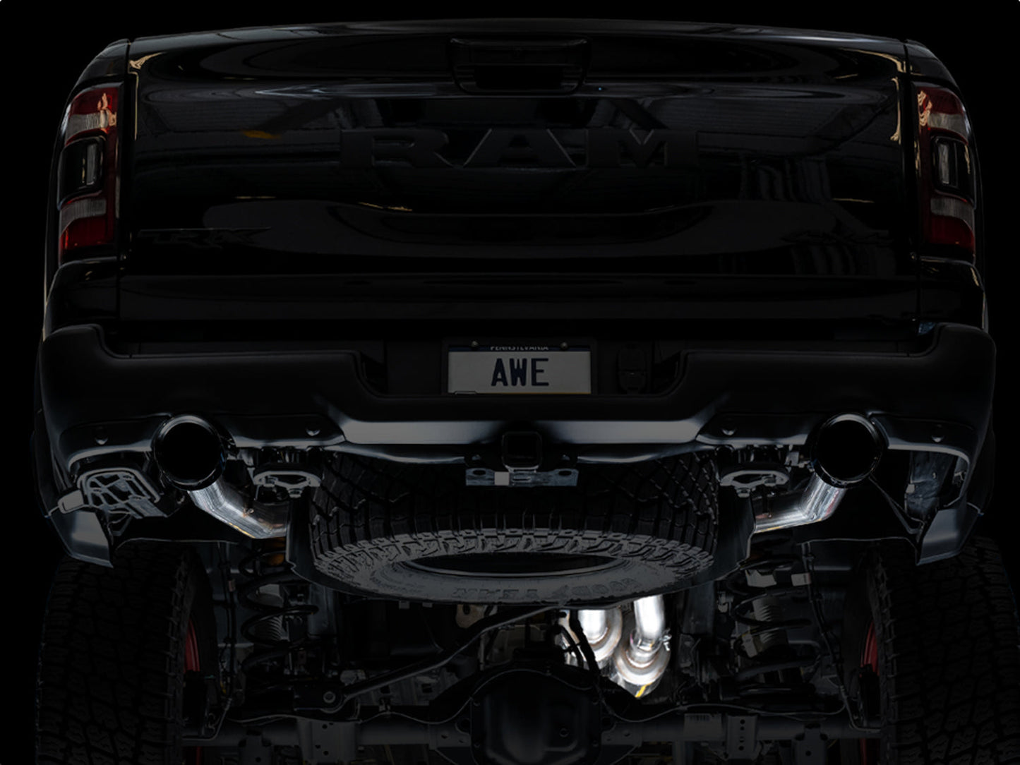 AWE 0FG Exhaust Suite for the RAM 1500 TRX