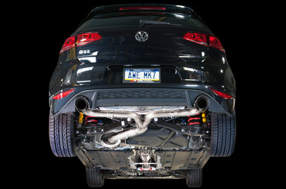 AWE Tuning Touring Edition Exhaust for VW MK7 GTI - Diamond Black Tips (3015-33050)
