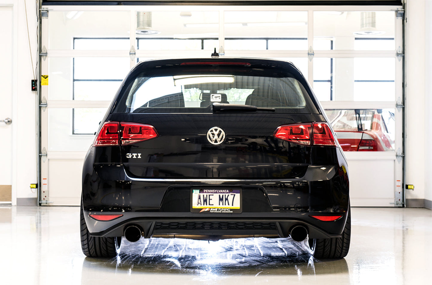 AWE Tuning Touring Edition Exhaust for VW MK7 GTI - Diamond Black Tips (3015-33050)