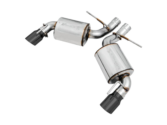 AWE Tuning Touring Edition Axle-back Exhaust for Gen6 Camaro SS - Diamond Black Tips (Dual Outlet) (3015-33103)