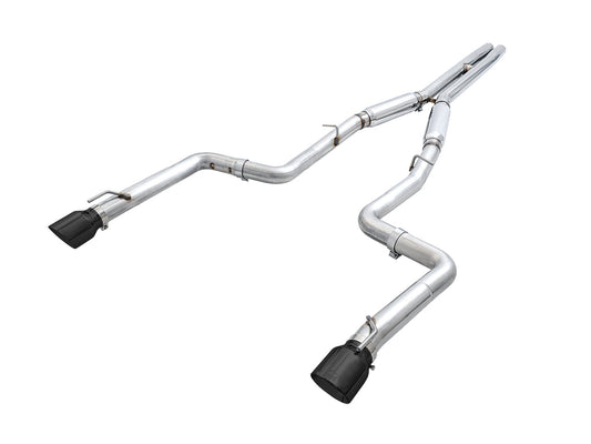 AWE Tuning Track Edition Exhaust for 15+ Charger 6.4 / 6.2 SC - Diamond Black Tips (3015-33126)