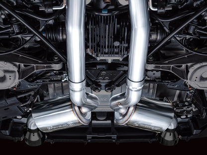 AWE Tuning Touring Edition Catback Exhaust System w/ Diamond Black Tips for 2023 Nissan Z RZ34 RWD (3015-33400)