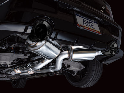 AWE Tuning Touring Edition Catback Exhaust System w/ Diamond Black Tips for 2023 Nissan Z RZ34 RWD (3015-33400)