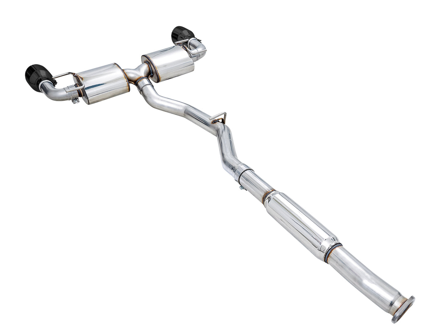 AWE Tuning Touring Edition Exhaust for Subaru BRZ / Toyota GR86 / Toyota 86 / Scion FR-S - Diamond Black Tips (3015-33486)