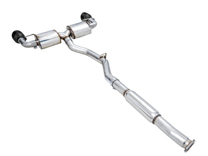 AWE Tuning Touring Edition Exhaust for Subaru BRZ / Toyota GR86 / Toyota 86 / Scion FR-S - Diamond Black Tips (3015-33486)