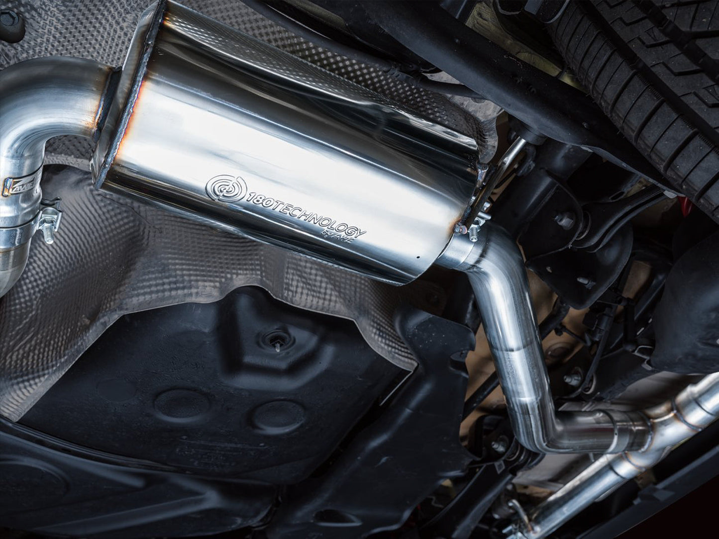 AWE Tuning Touring Edition Exhaust for VW MK8 GTI - Diamond Black Tips (3015-33658)