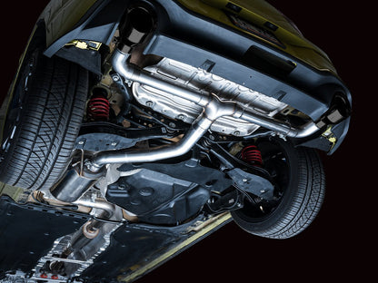 AWE Tuning Touring Edition Exhaust for VW MK8 GTI - Diamond Black Tips (3015-33658)