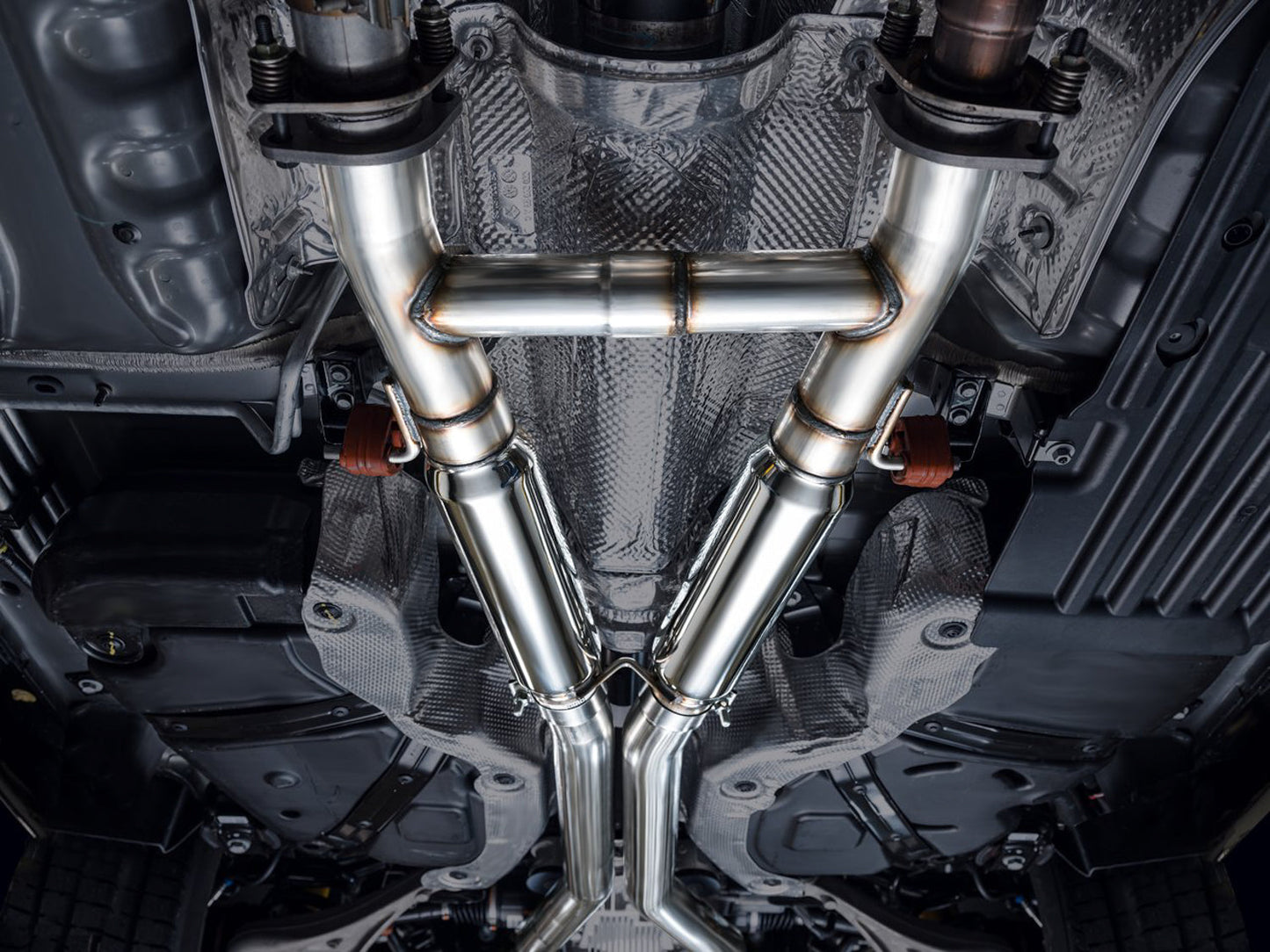 AWE Tuning Touring Edition Exhaust - Diamond Black Tips for 18-23 Dodge Durango SRT & Hellcat (3015-33952)