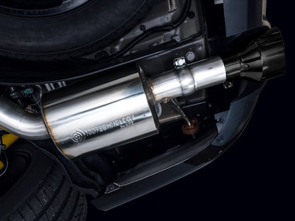 AWE Tuning Touring Edition Exhaust - Diamond Black Tips for 18-23 Dodge Durango SRT & Hellcat (3015-33952)