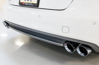 AWE Tuning Touring Edition Exhaust for Audi C7 S7 4.0T - Chrome Silver Tips (3015-42012)