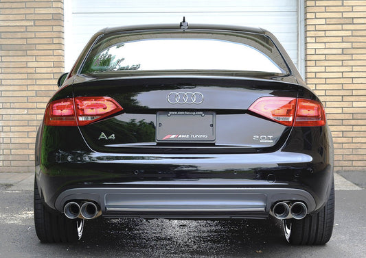 AWE Touring Edition Exhaust and Downpipe Systems for B8/B8.5 A4 2.0T