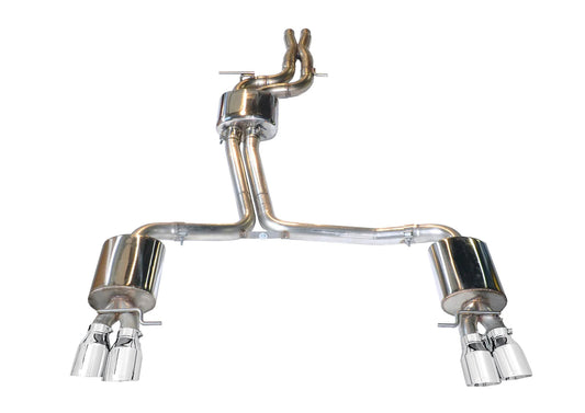AWE Tuning Touring Edition Exhaust for Audi S5 3.0T - Chrome Silver Tips (90mm) (3015-42028)