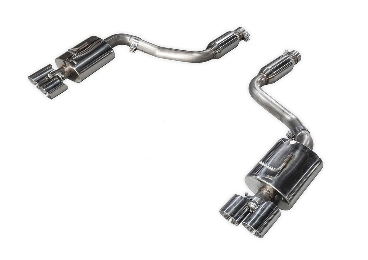AWE Tuning Touring Edition Exhaust for 970 Panamera 2/4 (2014+) - With Chrome Silver Tips (3015-42042)