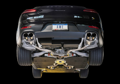 AWE Tuning Touring Edition Exhaust for 970 Panamera 2/4 (2011-2013) - With Chrome Silver Tips (3015-42060)