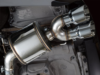 AWE Tuning Touring Edition Exhaust - Chrome Silver Tips for 19-23 Audi C8 S6/S7 (3015-42103)