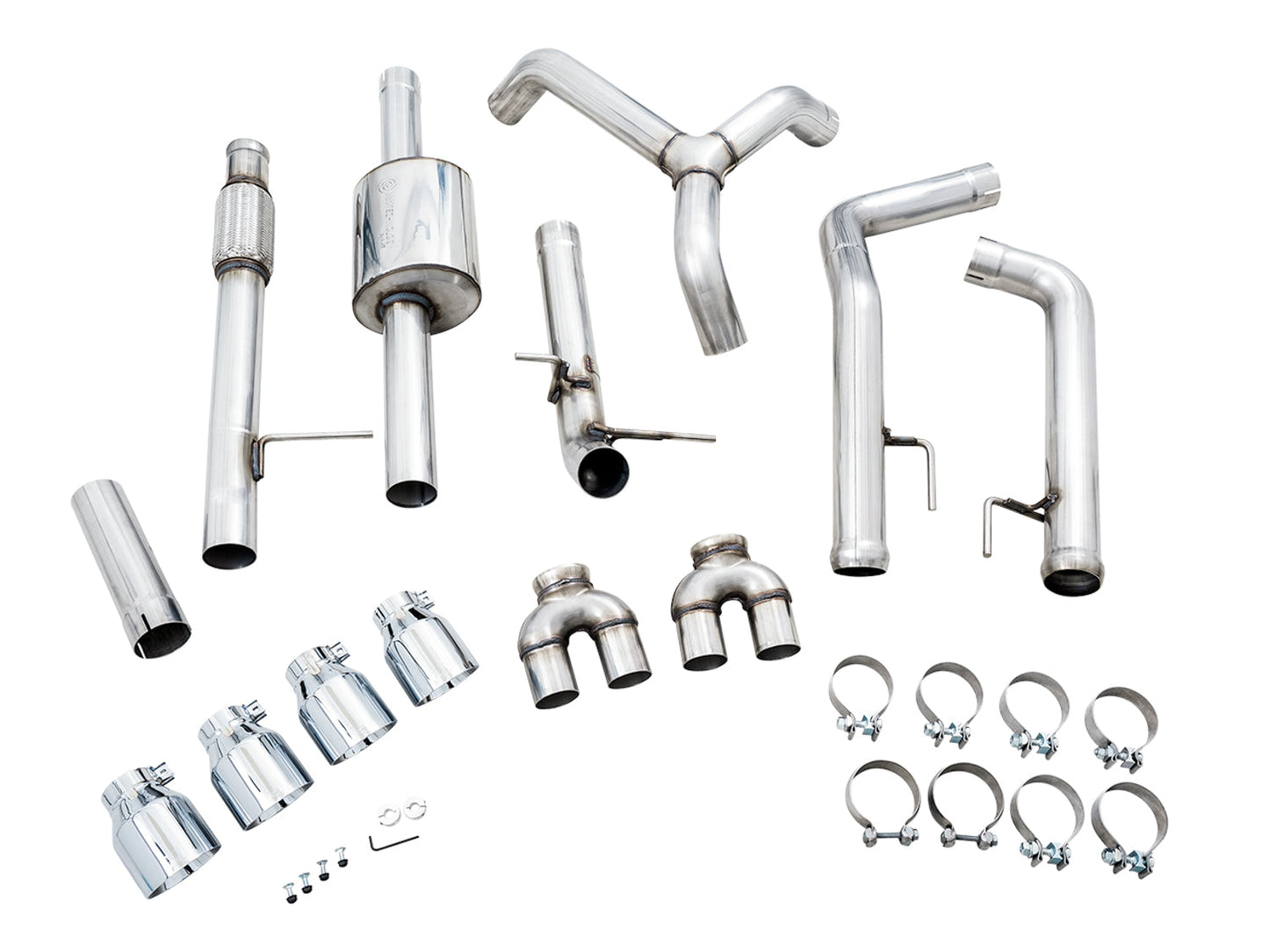 AWE 0FG Exhaust Suite for the 4th Gen Silverado/Sierra 5.3L