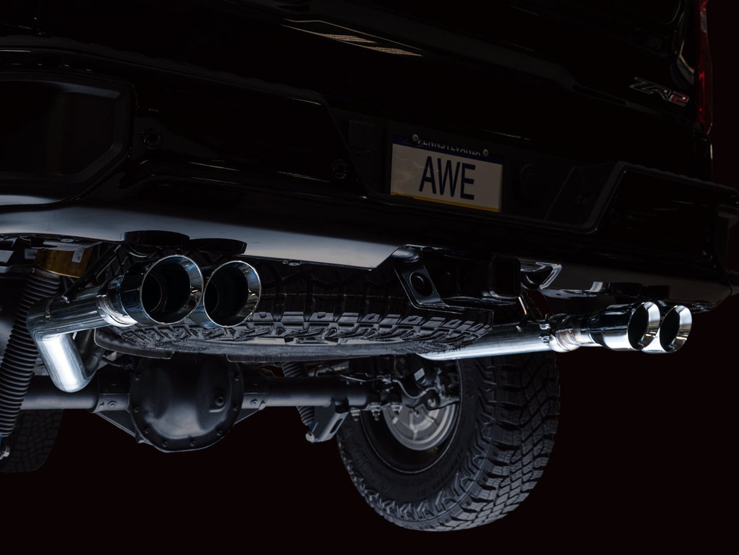 AWE 0FG Exhaust Suite for the 4th Gen Silverado ZR2 / Sierra AT4X