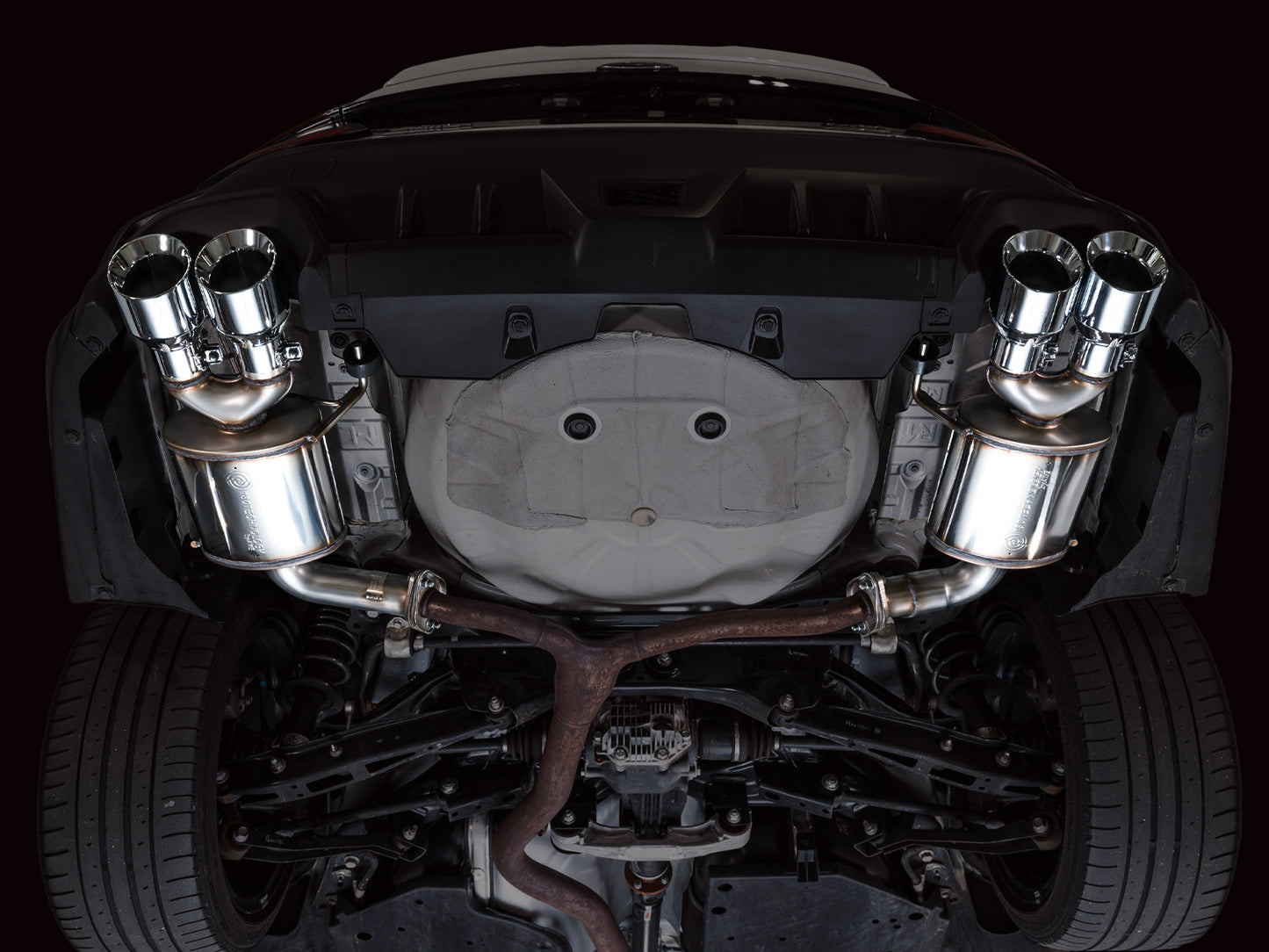 AWE 3015-42424 Touring Edition Axleback Exhaust for 2022-2025 Subaru WRX (VB)