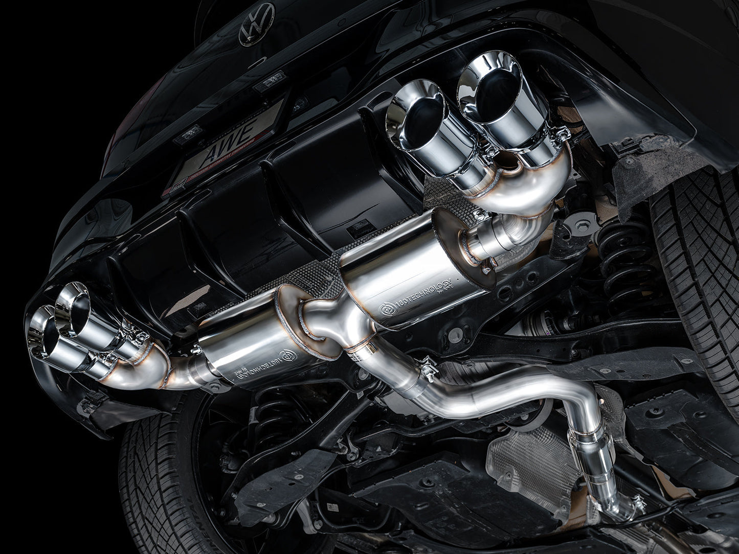 AWE EXHAUST SUITE FOR MK8 VOLKSWAGEN GOLF R