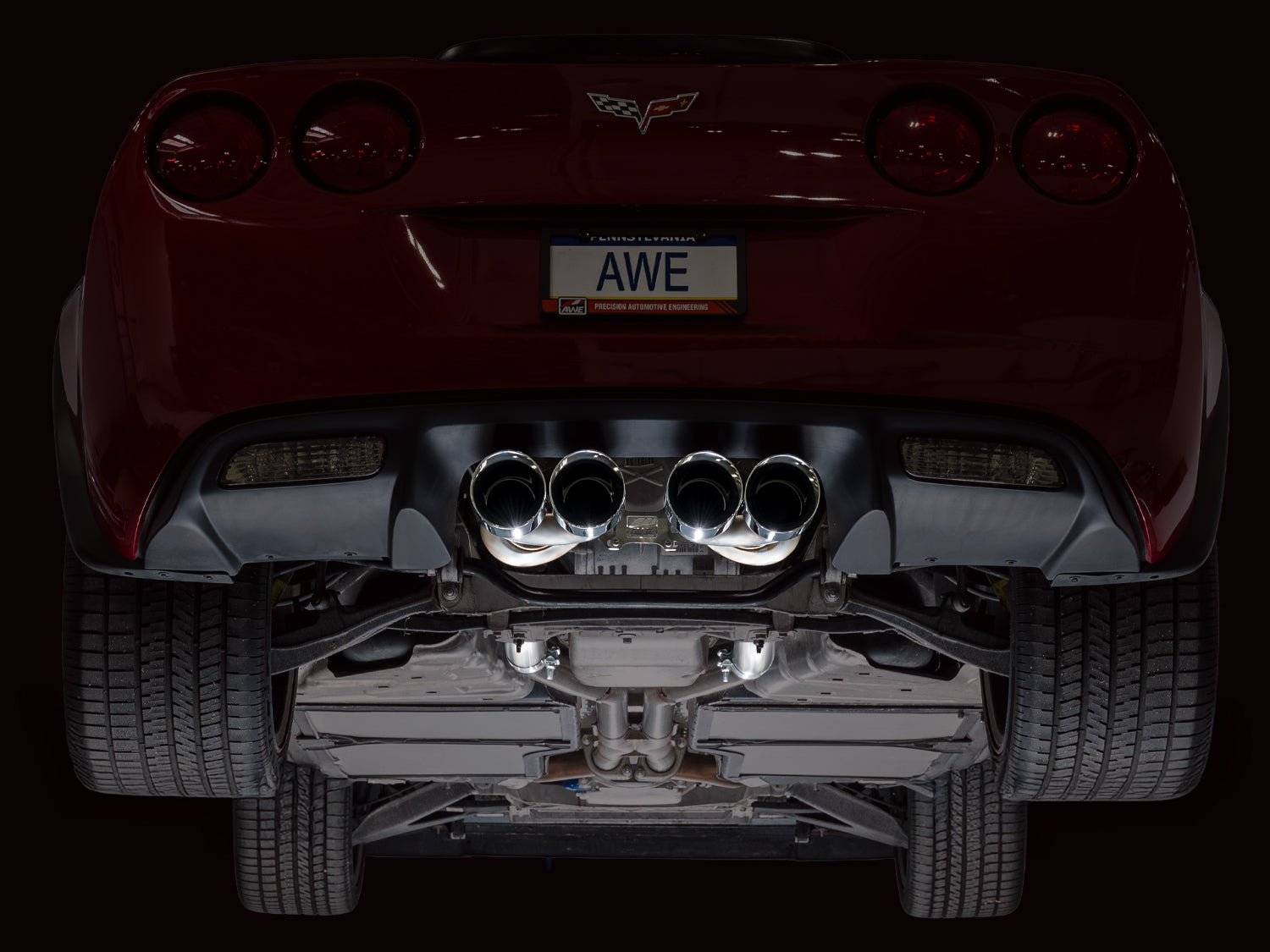 AWE Tuning 3015-42662 Exhaust System for 09-13 Corvette Convertible/Hatchback