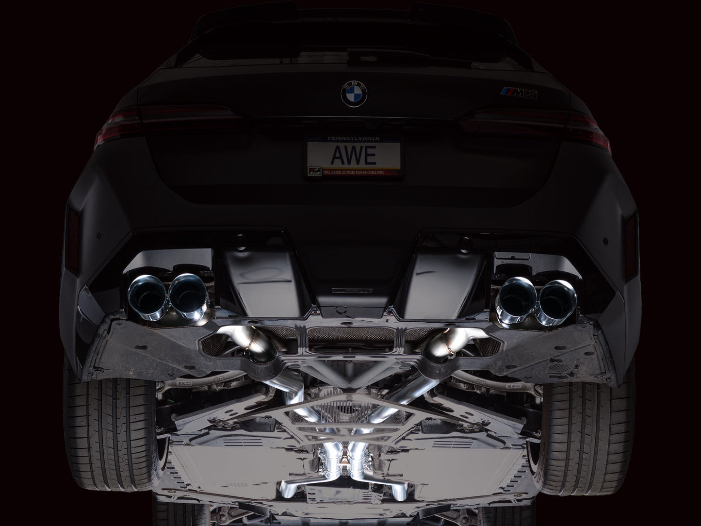 AWE Tuning 3015-42790 Catback Exhaust For BMW G90/G99 M5 Touring Edition