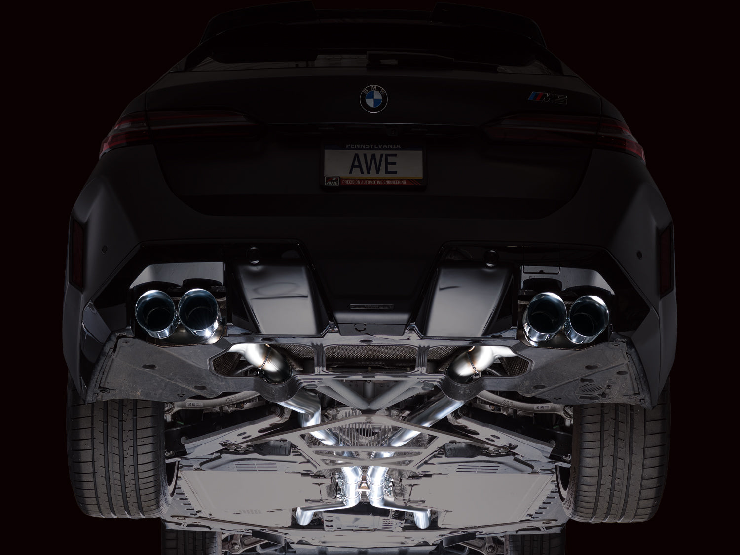 AWE Tuning 3015-42790 Catback Exhaust For BMW G90/G99 M5 Touring Edition